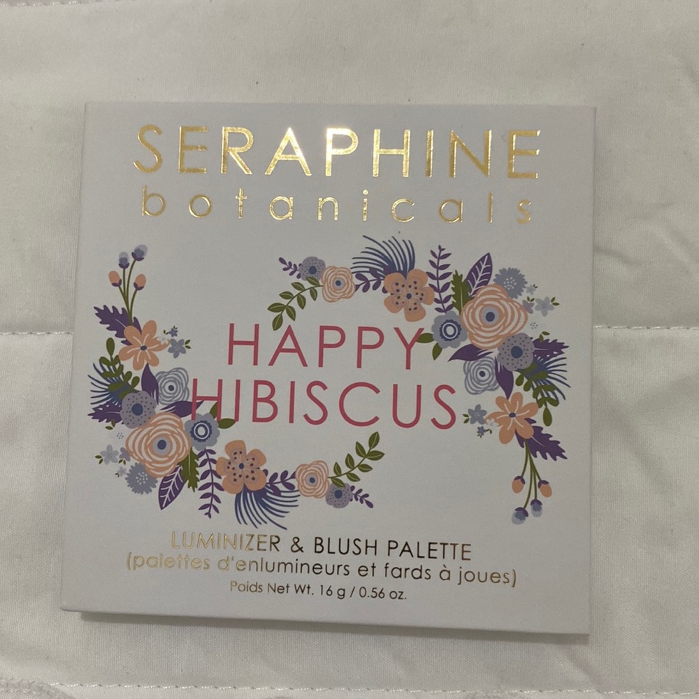 Luminizer and blush palette